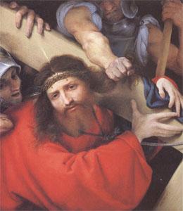 Lorenzo Lotto The Carrying of the Cross (mk05) France oil painting art